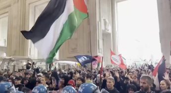 Italia Bergejolak: Protes Keputusan PM Giorgia Meloni Tak Akui Palestina Berujung Kerusuhan